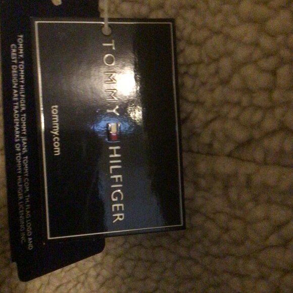 Tommy Hilfiger Faux Suede Men'ts Winter Jacket Sherpa Lining Tan US XL New - Picture 7 of 7